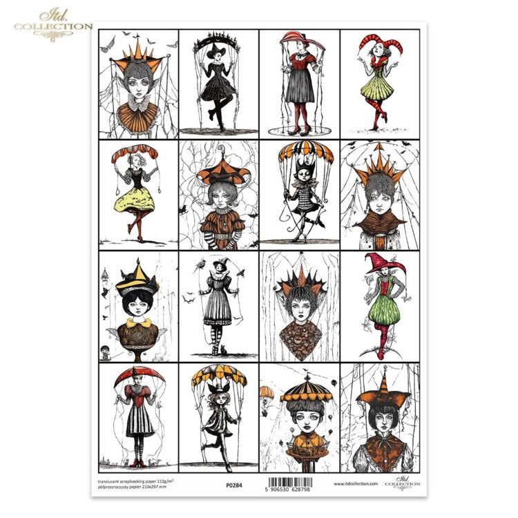 P0284 ITD COLLECTION ХАРТИЯ ЗА СКРАПБУКИНГ А4 - P0284 - Изображение 1