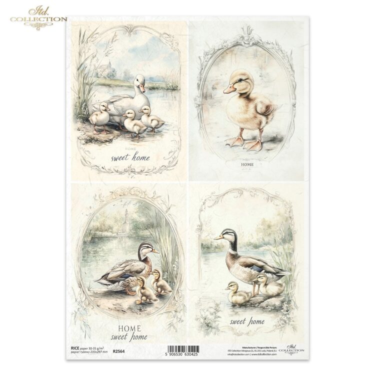 R2564 ITD COLLECTION ДЕКУПАЖНА ОРИЗОВА ХАРТИЯ А4 - R2564 - Изображение 1