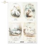 ITD COLLECTION ДЕКУПАЖНА ОРИЗОВА ХАРТИЯ А4 - R2565