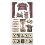STAMPERIA MASTER OF MAGIC PAPER CUT-OUTS DOUBLE FACE-SBBCT09 - Изображение 4