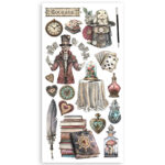 STAMPERIA MASTER OF MAGIC PAPER CUT-OUTS DOUBLE FACE-SBBCT09 - Изображение 3