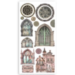 STAMPERIA MASTER OF MAGIC PAPER CUT-OUTS DOUBLE FACE-SBBCT09 - Изображение 2