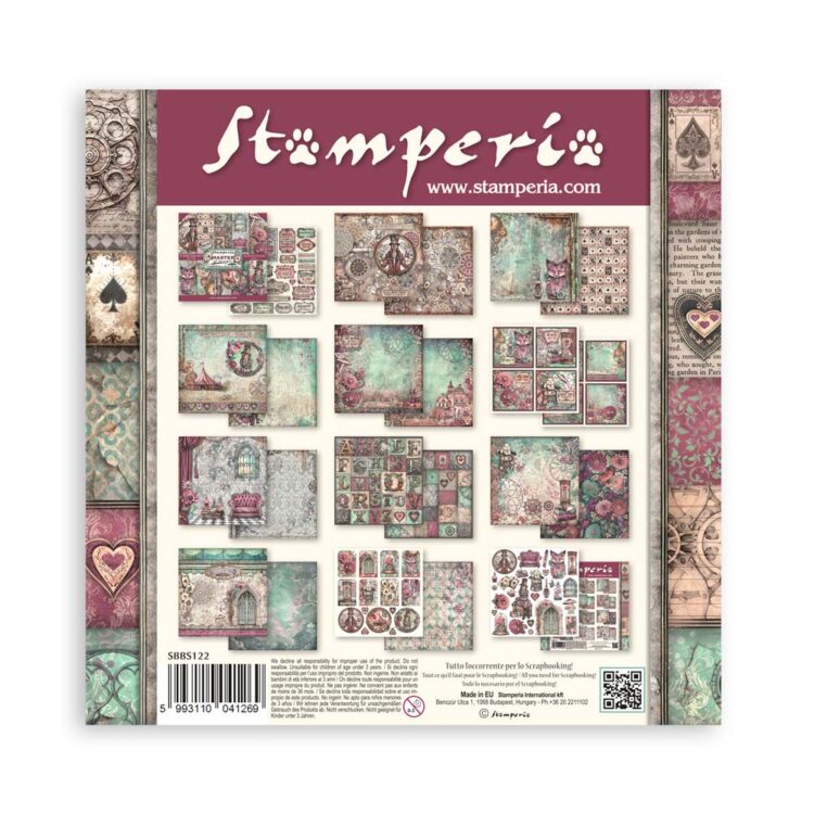 STAMPERIA MASTER OF MAGIC БЛОКЧЕ ХАРТИЯ 20,3/20,3 СМ-SBBS122 - Изображение 13