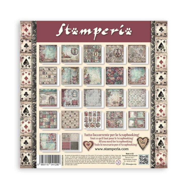 STAMPERIA MASTER OF MAGIC БЛОКЧЕ 20,3/20,3 СМ -SBBSXB09 - Изображение 24