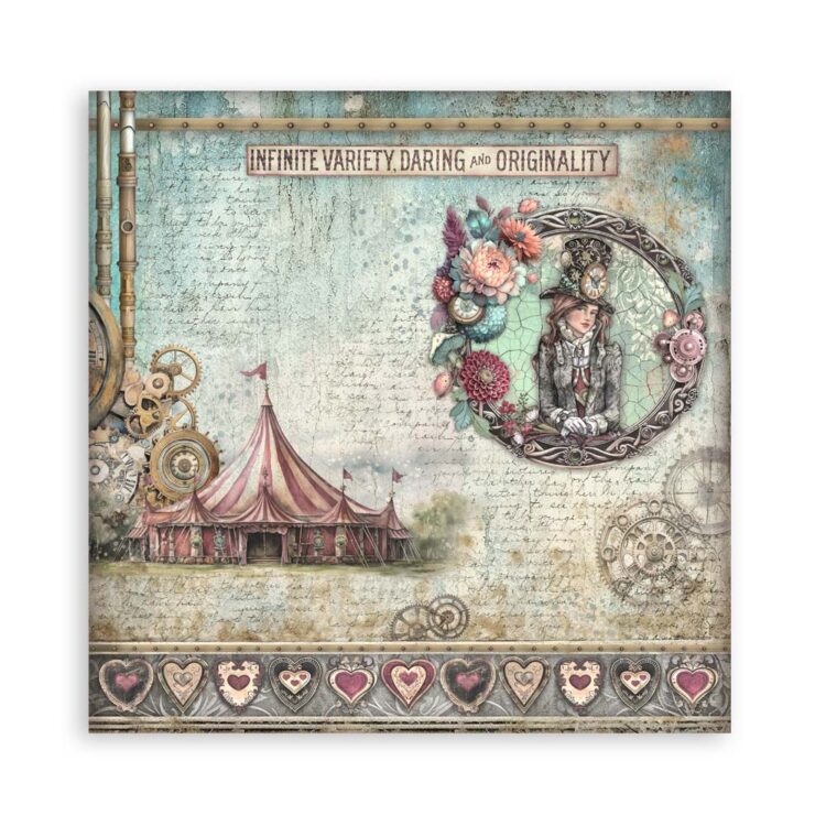 STAMPERIA MASTER OF MAGIC БЛОКЧЕ 20,3/20,3 СМ -SBBSXB09 - Изображение 21