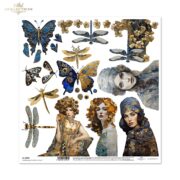 ITD COLLECTION ДИЗАЙНЕРСКИ КАРТОН 31/32 - SL1574