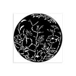 STAMPERIA ROUND FRAME WITH FLOWER ШАБЛОН 12 Х 12 СМ-KSTDS-25