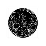 STAMPERIA ROUND FRAME WITH FLOWER ШАБЛОН 12 Х 12 СМ-KSTDS-25
