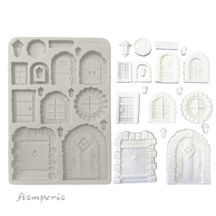 KACMA576_1A STAMPERIA HIDDEN GROVE СИЛИКОНОВ МОЛД KACMA576 - Изображение 1