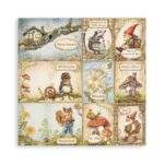 STAMPERIA HIDDEN GROVE БЛОКЧЕ ХАРТИЯ 20,3/20,3 СМ-SBBS124 - Изображение 16