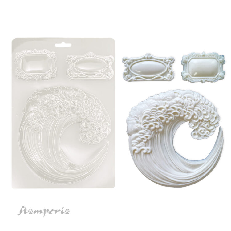 STAMPERIA SILENT SEA SOFT MOULD A5 -K3PTA5671 - Изображение 3