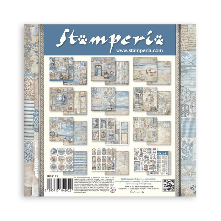 STAMPERIA SILENT SEA БЛОКЧЕ ХАРТИЯ 20,3/20,3 СМ-SBBS125 - Изображение 34