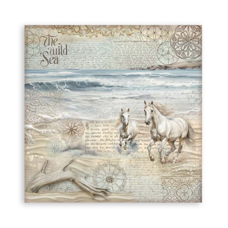 STAMPERIA SILENT SEA БЛОКЧЕ ХАРТИЯ 20,3/20,3 СМ-SBBS125 - Изображение 21