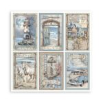 STAMPERIA SILENT SEA БЛОКЧЕ ХАРТИЯ 20,3/20,3 СМ-SBBS125 - Изображение 6