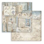 STAMPERIA SILENT SEA БЛОКЧЕ ХАРТИЯ 20,3/20,3 СМ-SBBS125 - Изображение 4