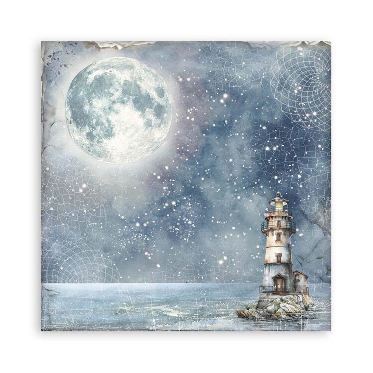 STAMPERIA SILENT SEA БЛОКЧЕ ХАРТИЯ 20,3/20,3 СМ-SBBS126 - Изображение 7
