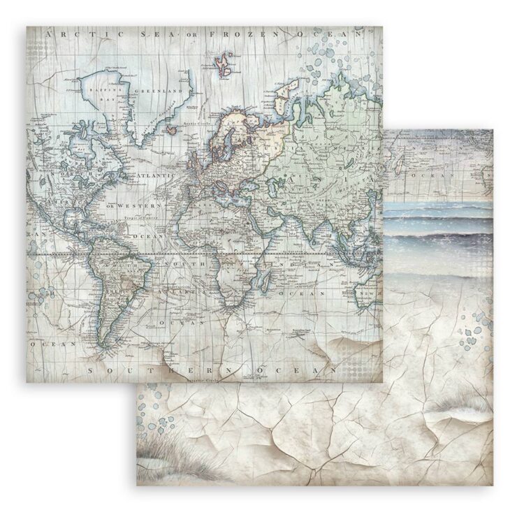 STAMPERIA SILENT SEA БЛОКЧЕ ХАРТИЯ 20,3/20,3 СМ-SBBS126 - Изображение 22