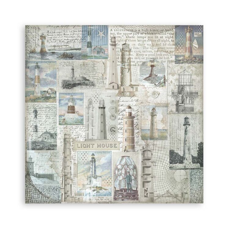 STAMPERIA SILENT SEA БЛОКЧЕ ХАРТИЯ 20,3/20,3 СМ-SBBS126 - Изображение 19
