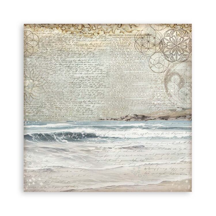 STAMPERIA SILENT SEA БЛОКЧЕ ХАРТИЯ 20,3/20,3 СМ-SBBS126 - Изображение 12