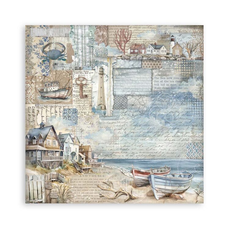 STAMPERIA SILENT SEA БЛОКЧЕ 20,3/20,3 СМ -SBBSXB12 - Изображение 21