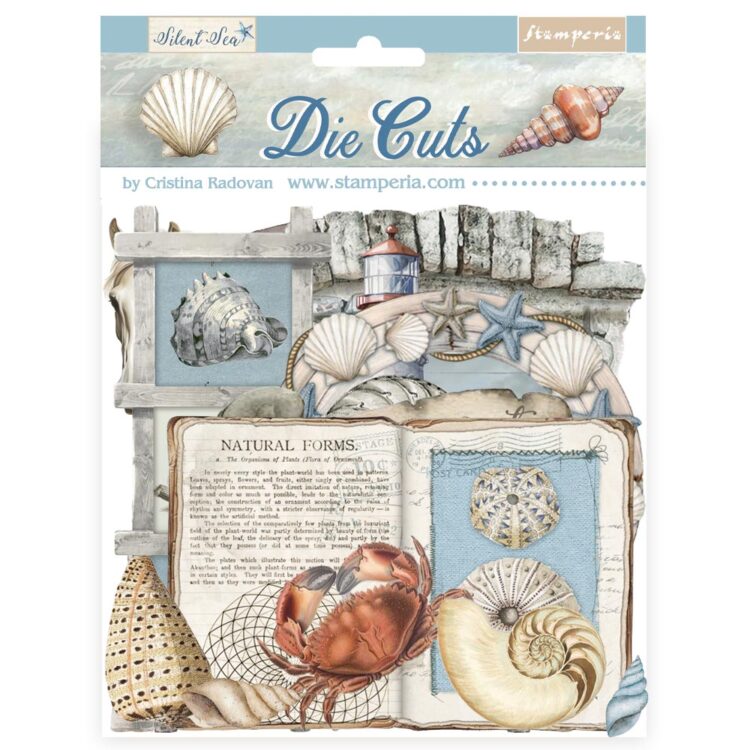 full_DFLDC115_1 STAMPERIA SILENT SEA DIE CUTS DFLDC115 - Изображение 1