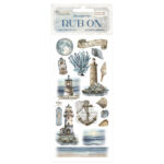 STAMPERIA SILENT SEA RUB ON 10,16/21,6СМ-DFLRB154