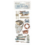 STAMPERIA SILENT SEA RUB ON 10,16/21,6СМ-DFLRB155
