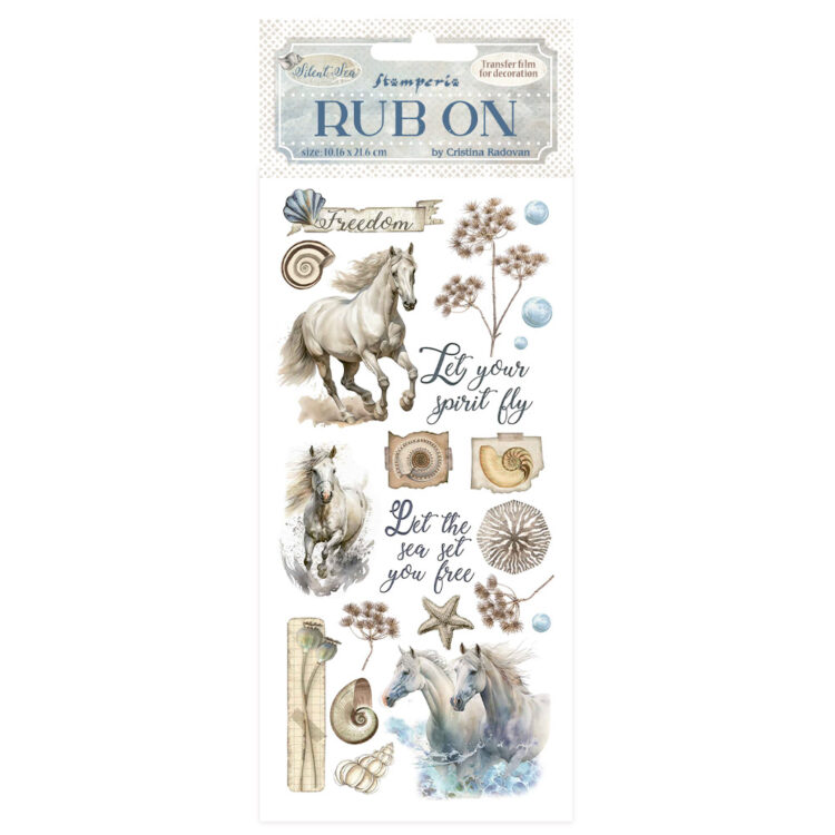 full_DFLRB156_1 STAMPERIA SILENT SEA RUB ON 10,16/21,6СМ-DFLRB156 - Изображение 1