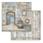 STAMPERIA SILENT SEA КАРТОН 30,5/30,5СМ-SBB1062