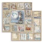 STAMPERIA SILENT SEA КАРТОН 30,5/30,5СМ-SBB1064