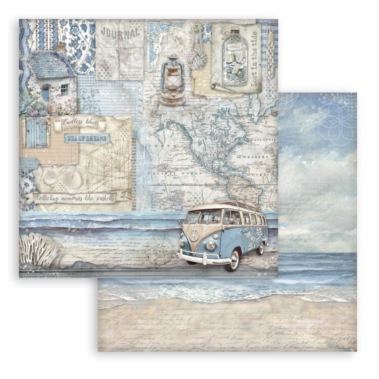 full_SBB1065_1 STAMPERIA SILENT SEA КАРТОН 30,5/30,5СМ-SBB1065 - Изображение 1