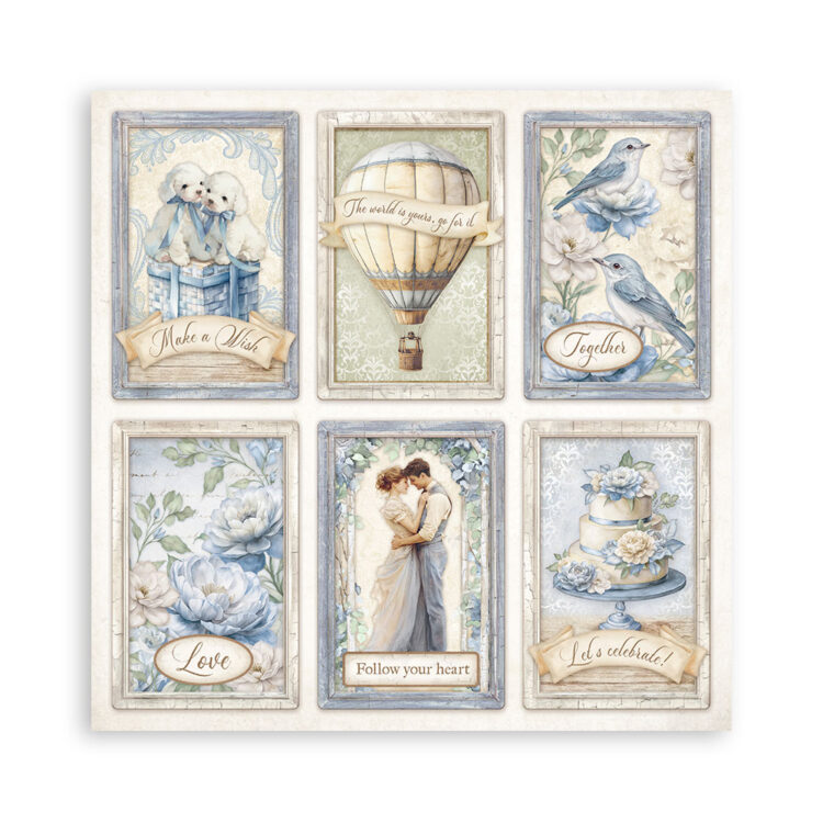 STAMPERIA TIMELESS БЛОКЧЕ 20,3/20,3 СМ -SBBSXB13 - Изображение 17