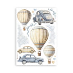 STAMPERIA TIMELESS WASHI PAD 8 ЛИСТА A5 -SBW20 - Изображение 3