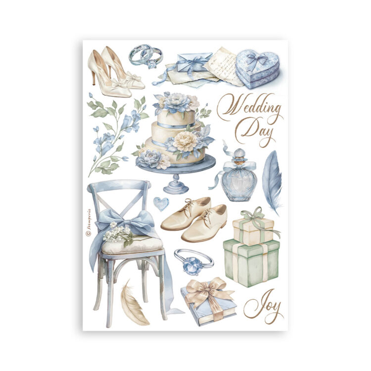 STAMPERIA TIMELESS WASHI PAD 8 ЛИСТА A5 -SBW20 - Изображение 5