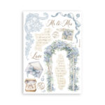 STAMPERIA TIMELESS WASHI PAD 8 ЛИСТА A5 -SBW20 - Изображение 6