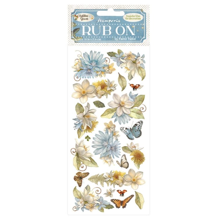DFLRB148 STAMPERIA HIDDEN GROVE RUB ON 10,16/21,6СМ-DFLRB148 - Изображение 1