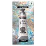 STAMPERIA  WAX PATINA 40 ML - OLD STEEL KECW01
