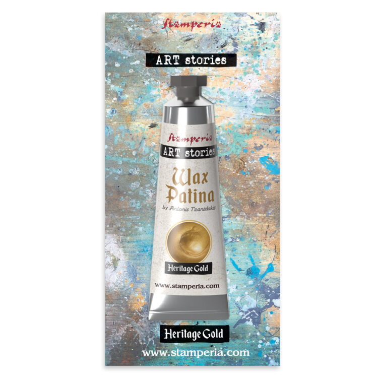 KECW06_1 STAMPERIA WAX PATINA 40 ML - HERITAGE GOLD KECW06 - Изображение 1