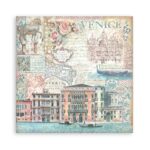 STAMPERIA VENICE БЛОКЧЕ ХАРТИЯ 20,3/20,3 СМ-SBBS128 - Изображение 4