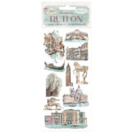STAMPERIA VENICE RUB ON 10,16/21,6СМ-DFLRB170