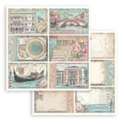STAMPERIA VENICE КАРТОН 30,5/30,5СМ-SBB1077