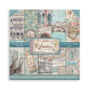 STAMPERIA VENICE БЛОКЧЕ ХАРТИЯ 20,3/20,3 СМ-SBBS128