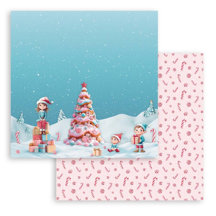 STAMPERIA CANDY CHRISTMAS БЛОКЧЕ ХАРТИЯ 30,5/30,5СМ-SBBL173 - Изображение 21