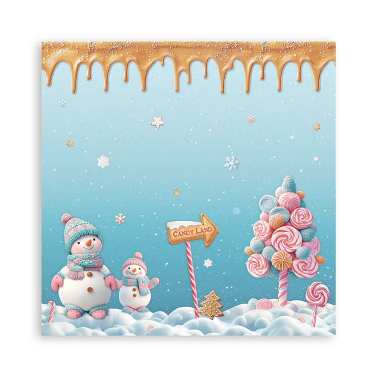 STAMPERIA CANDY CHRISTMAS БЛОКЧЕ 30,5/30,5 СМ - SBBXLB27 - Изображение 13
