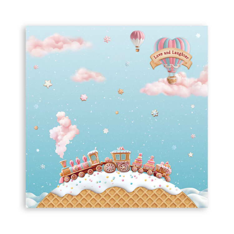 STAMPERIA CANDY CHRISTMAS БЛОКЧЕ 30,5/30,5 СМ - SBBXLB27 - Изображение 11