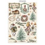 STAMPERIA ALICE IN CHRISTMAS JUNK JOURNAL - SBJK03 - Изображение 19