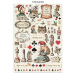 STAMPERIA ALICE IN CHRISTMAS JUNK JOURNAL - SBJK03 - Изображение 10