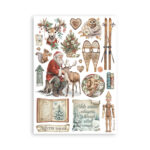 STAMPERIA THE OWL'S HOUSE WASHI PAD 8 ЛИСТА A5 - SBW23 - Изображение 3