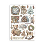 STAMPERIA THE OWL'S HOUSE WASHI PAD 8 ЛИСТА A5 - SBW23 - Изображение 4