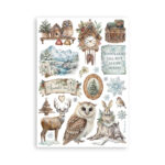 STAMPERIA THE OWL'S HOUSE WASHI PAD 8 ЛИСТА A5 - SBW23 - Изображение 6